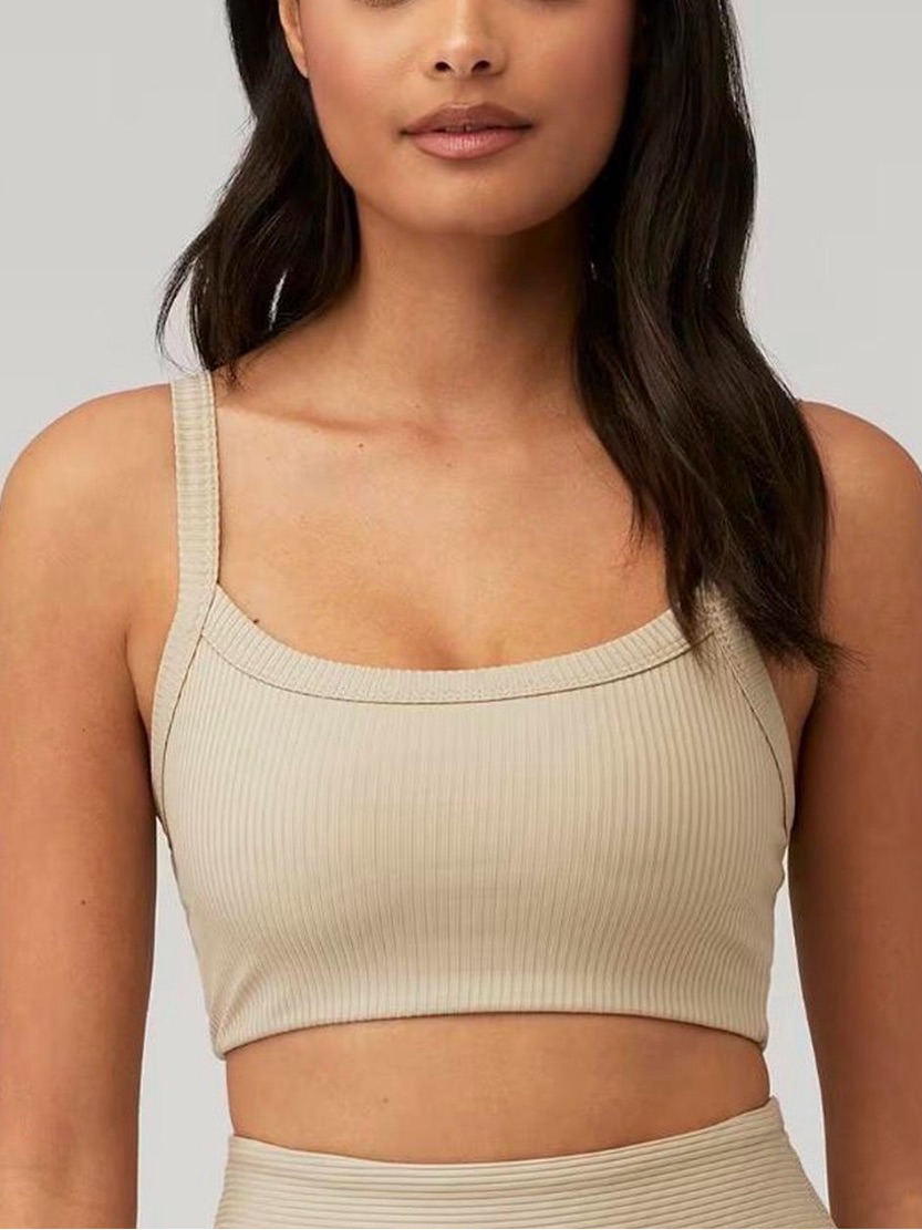 Year Of Ours “Ribbed Bralette 2.0” - Neutral Beige Size Xs